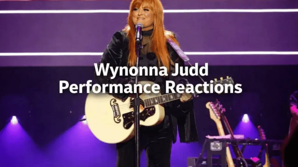 wynonna judd performance reactions